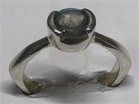 $120 Silver labrodorite ring