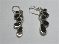 $160 Silver earrings