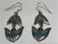 $120 St. Sil.  turquiose earrings