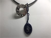 $200 St. Sil.  "euro argenti" pendant necklace