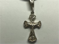 $120 St. Sil.  cross pendant