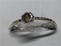 $120 St. Sil.  two peridot rings