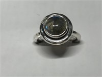 $120 Sterling siver labordorite ring