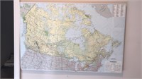 1994 Wall map of Canada 37” x 24