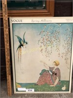 SPRING MILINERY POSTER