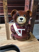 TEDDY BEAR COOKIE JAR