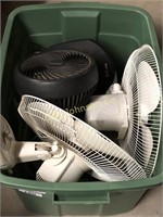 TOTE OF OSCILLATING FANS