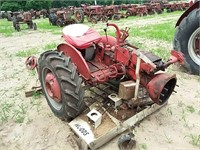 Farmall A parts with woods mower