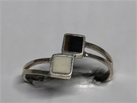 $100 Two St. Sil.  ring