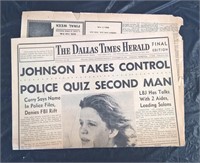 Kennedy Assassination Dallas Times Herald