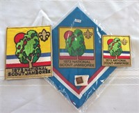 1973 Boy Scout National Scout Jamboree Patches-Pin