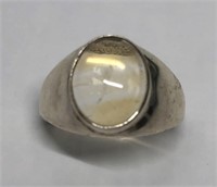 $150 St. Sil. Citrine ring
