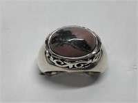 $200 St. Sil. Agate Ring