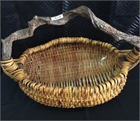Gorgeous Handmade Japanese Limb Branch Basket
