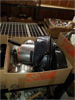 Box of pots and pans