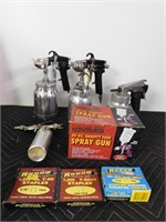 FS Spray Gun w/3 boxes of Staples