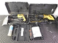 Lot of Power Tools-DeWalt Impact Drill, Sawzall