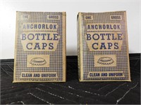 2 Boxes of Vintage Bottle Caps