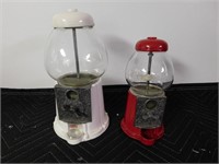 2 Gumball Machine Glass Globes-made by Carousel