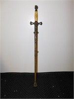 Vintage Ornate Commandery Parade Sword