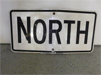 "North" Sign-(bend in middle)