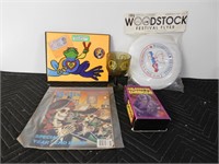 Assorted Grateful Dead & Woodstock Memorabilia