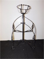 Wrought Iron Plant Holder/Stand-34"H x 20"W x 17"L