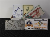 License Plate Lot w/Outlaws Plate