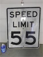 "Speed Limit 55" Sign-5'H x 4'W
