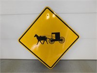Horse & Buggy Sign-3'H x 3'W