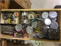 DRAWER OF WATCH PARTS