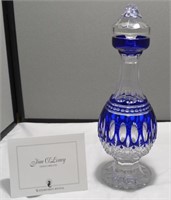 Waterford Crystal Jim O'Leary Cobalt Decanter