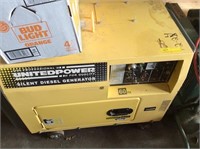 United Power silent diesel generator