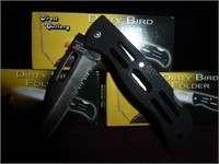 3pc Frost Cutlery "Dirty Bird" Folding Knife - NIB