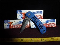 3pc Frost Cutlery "Texas Bandit" Pocket Knife -NIB