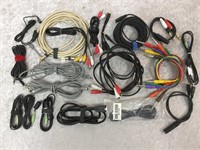 2 Boxes of Assorted Plugs and Cords