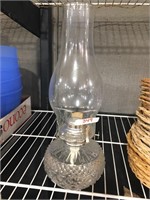 wick glass lantern
