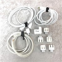 Lot of Apple Mac Power Ac Extension Cords, Plugs