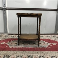 Antique brandt end table