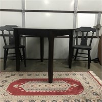 LOT 3 Pieces MID Century Round Dining Table with