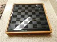 Checker, Chess, Backgammon Game Board