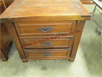 3 drawer night stand 32" x 20" x 29"