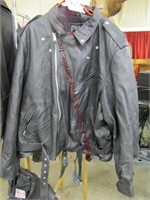 FMC size 64T HD leather jacket