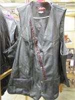 Hillside size L 64 leather vest