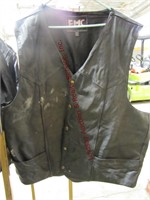 FMC size 64Tall leather vest