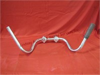 Set of chrome handle bars