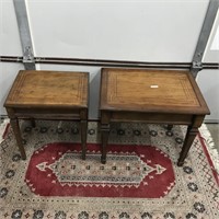 LOT 2 Antique Beautiful End Table