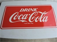 Coca-Cola Tin Sign, 24" x 12"