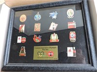 1996 Commemorative Coca-Cola Olypmic Games Pin Set