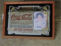 Coca-Cola Mirror, 34" x 24"